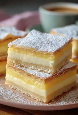 Vanilla Custard Cream Squares