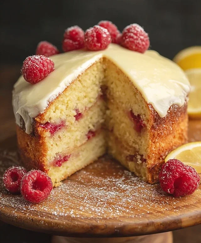 Raspberry Lemon Cake