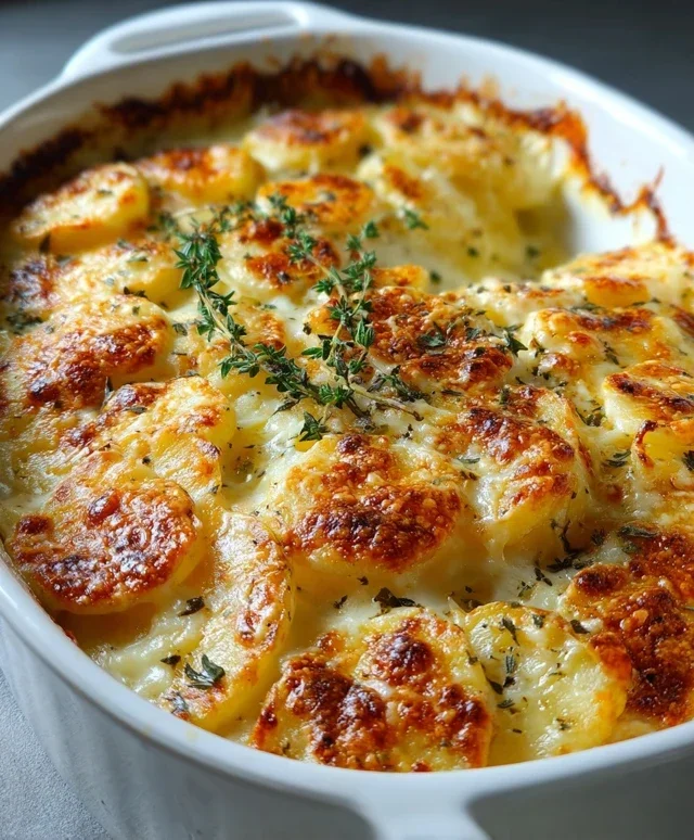 Cheesy Scalloped Potatoes