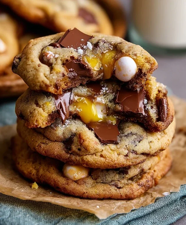 Chocolate M&M Cookies