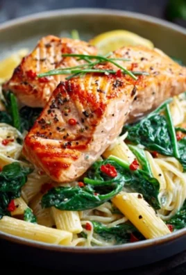 Salmon Spinach Pasta Dish: A Delicious and Nutritious Recipe to Try Today