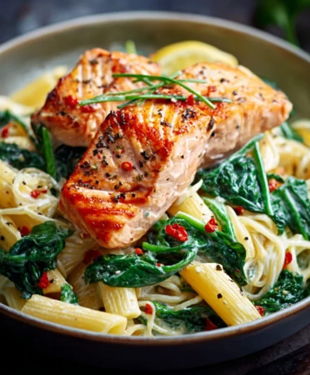 Salmon Spinach Pasta Dish: A Delicious and Nutritious Recipe to Try Today
