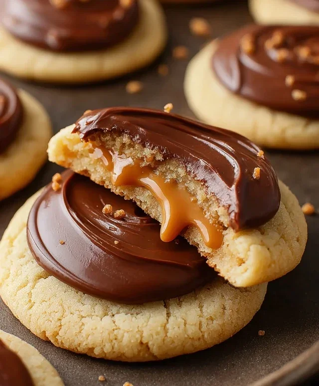 Twix Cookies