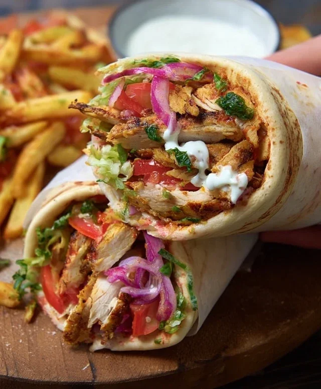Chicken Shawarma Wrap