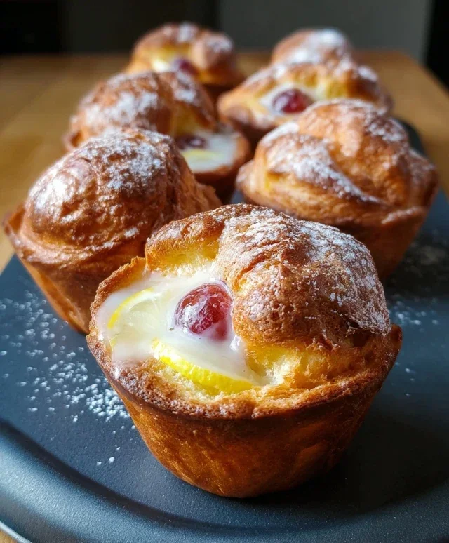 Sparkling Grape Juicecas Portuguese Popovers