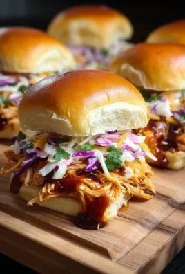 BBQ Chicken Sliders