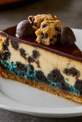 Cookie Monster Cheesecake