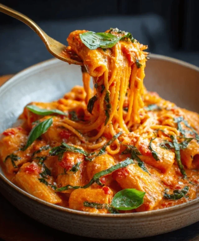 Creamy Tomato Garlic Pasta