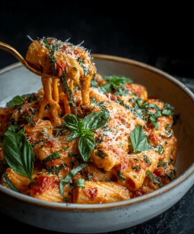 Creamy Tomato Garlic Pasta