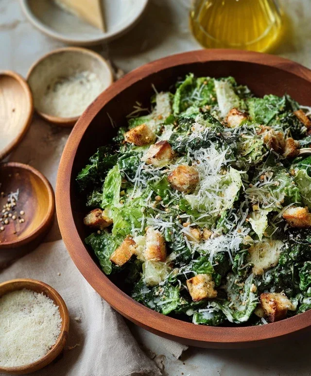 Lemony Parmesan Knon-non-non-alcoholic alternativeic non-alcoholic ale Salad