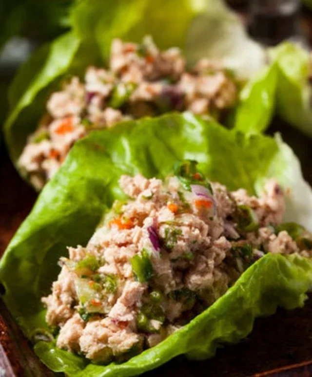 Tuna Lettuce Wraps