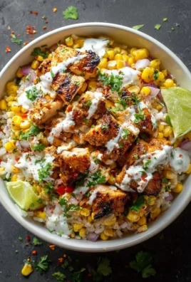 Street Corn Chicken Rice Bowl