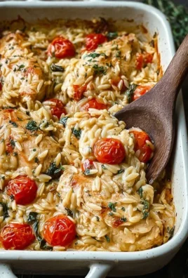Orzo Tuscan Chicken Bake