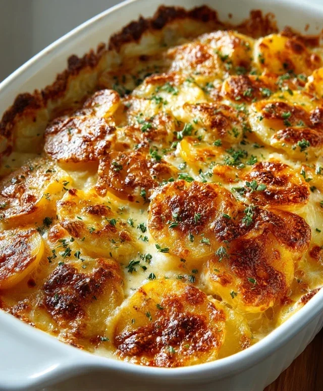 Cheesy Scalloped Potatoes