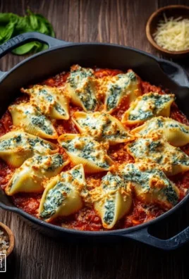 Spinach and Ricotta Stuffed Shells Recipe