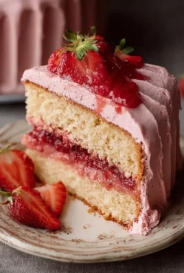 Small-batch Vegan Strawberry Cake