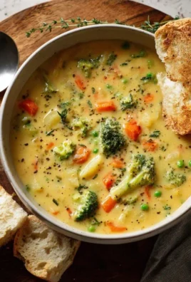 One-Pot Creamy Vegetable Soup