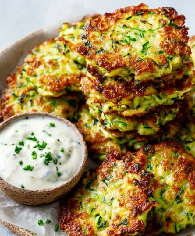 Crispy and Easy Zucchini Fritters Recipe