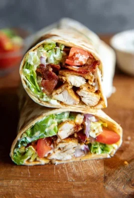 Crispy Chicken Beef Beef Bacon Ranch Wrap