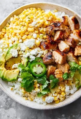 Street Corn Chicken Rice Bowl Recipe