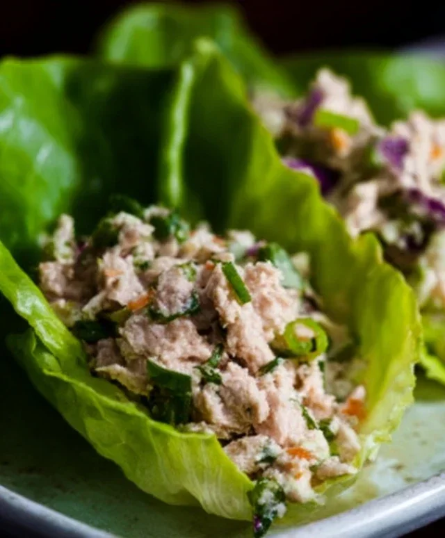 Tuna Lettuce Wraps