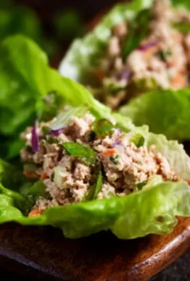 Tuna Lettuce Wraps