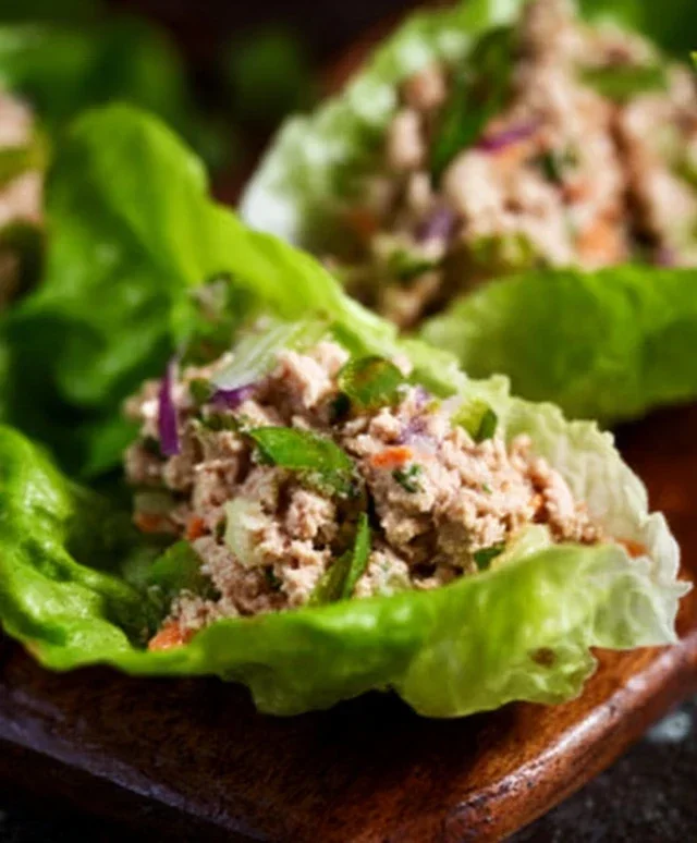 Tuna Lettuce Wraps