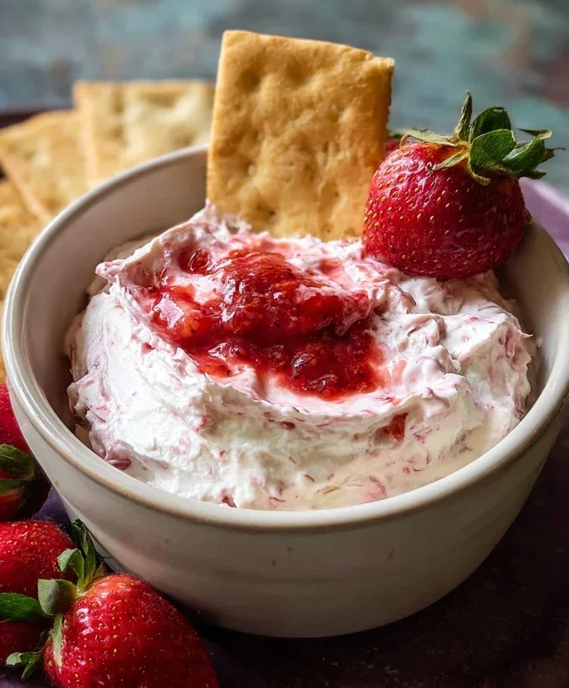 Strawberry Cheesecake Dip