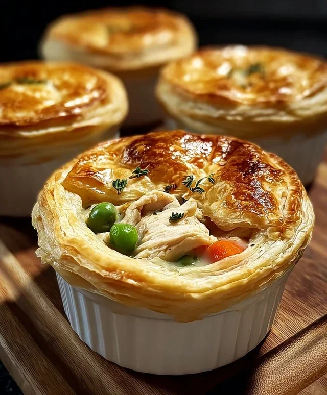 Mini Chicken Pot Pies