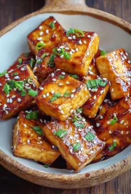 Crispy Sticky Tofu