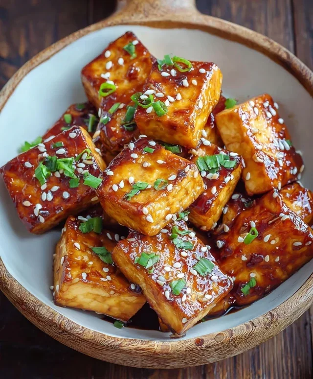 Crispy Sticky Tofu