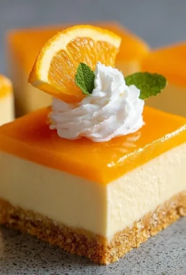 Orange Creamsicle Cheesecake Bars