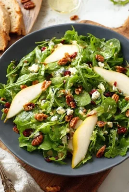 Arugula Pear Salad