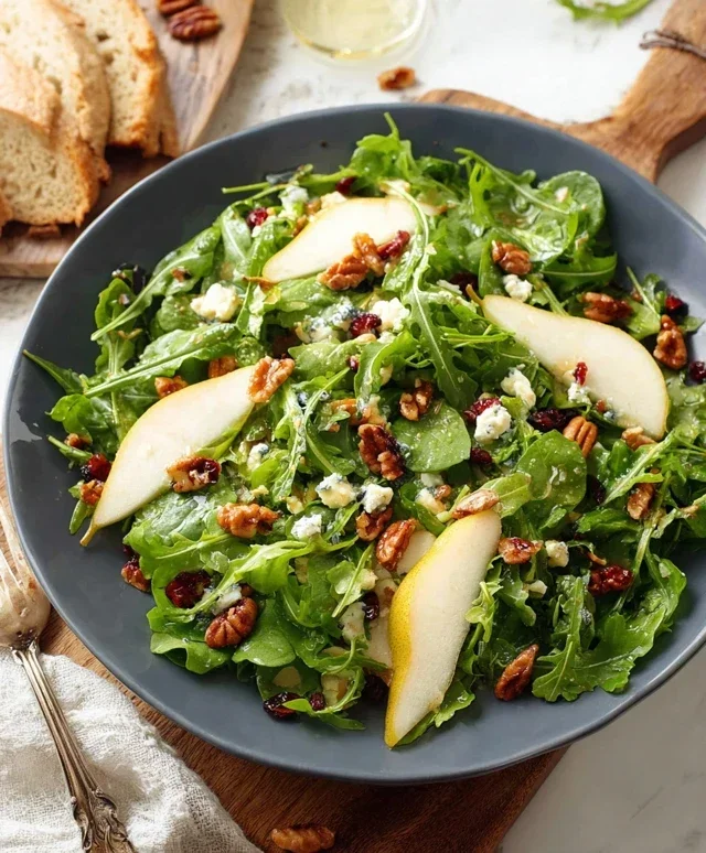 Arugula Pear Salad