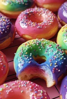 Rainbow-Filled Doughnuts