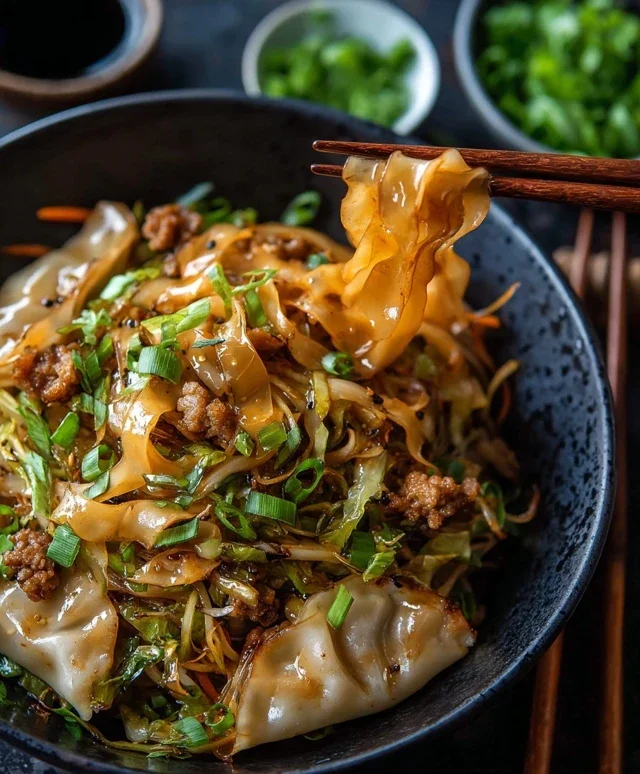 Potsticker Noodle Bowl