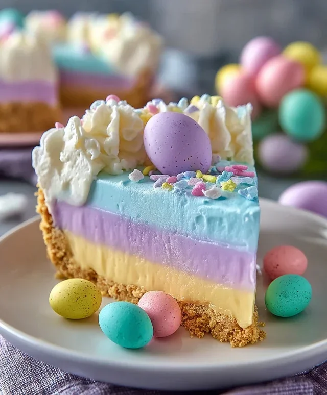 Easter Jello-O Pie