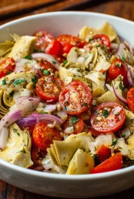 Tuscan Artichoke Tomato Salad