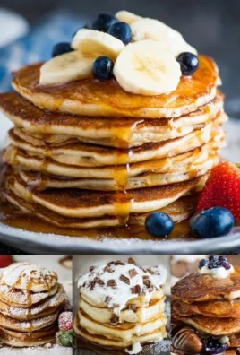 PART 1 – Healthy Breakfast – 6 easy-to-make healthy and delicious PANCAKE RECIPES