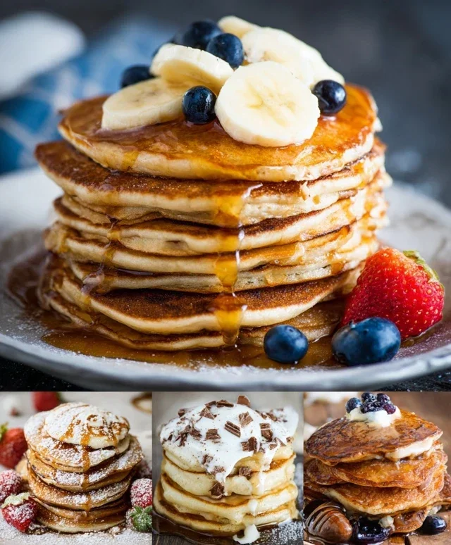 PART 1 – Healthy Breakfast – 6 easy-to-make healthy and delicious PANCAKE RECIPES