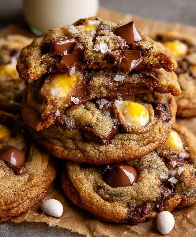 Chocolate M&M Cookies