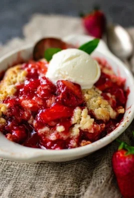 Strawberry Cobbler