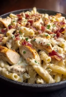 Chicken Beef Beef Bacon Ranch Pasta