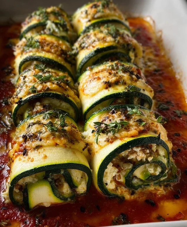 Vegan Zucchini Rollatini