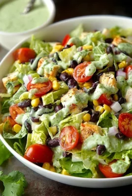 Southwestern Chopped Salad with Cilantro-Lime Dressing
