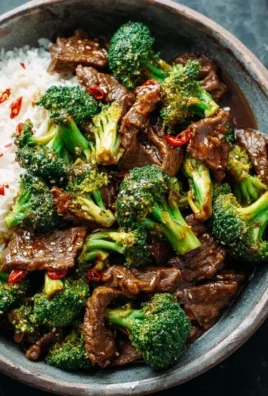 Chinese Beef and Broccoli (牛肉炒西兰花)