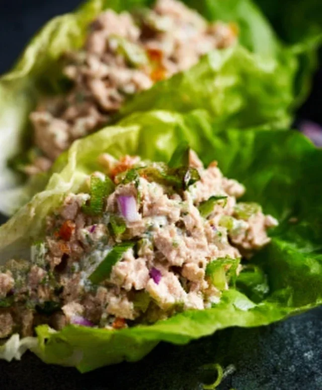 Tuna Lettuce Wraps