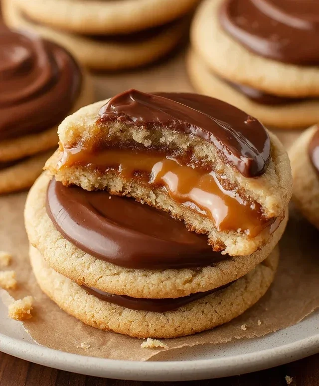 Twix Cookies