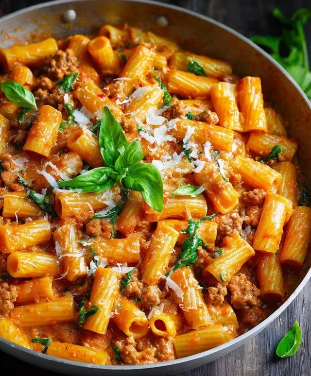 Baked Rigatoni with Sausage