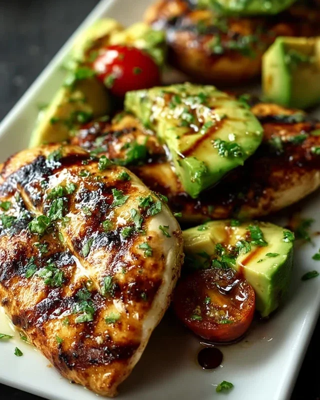 Grilled California Avocado Chicken Recipe